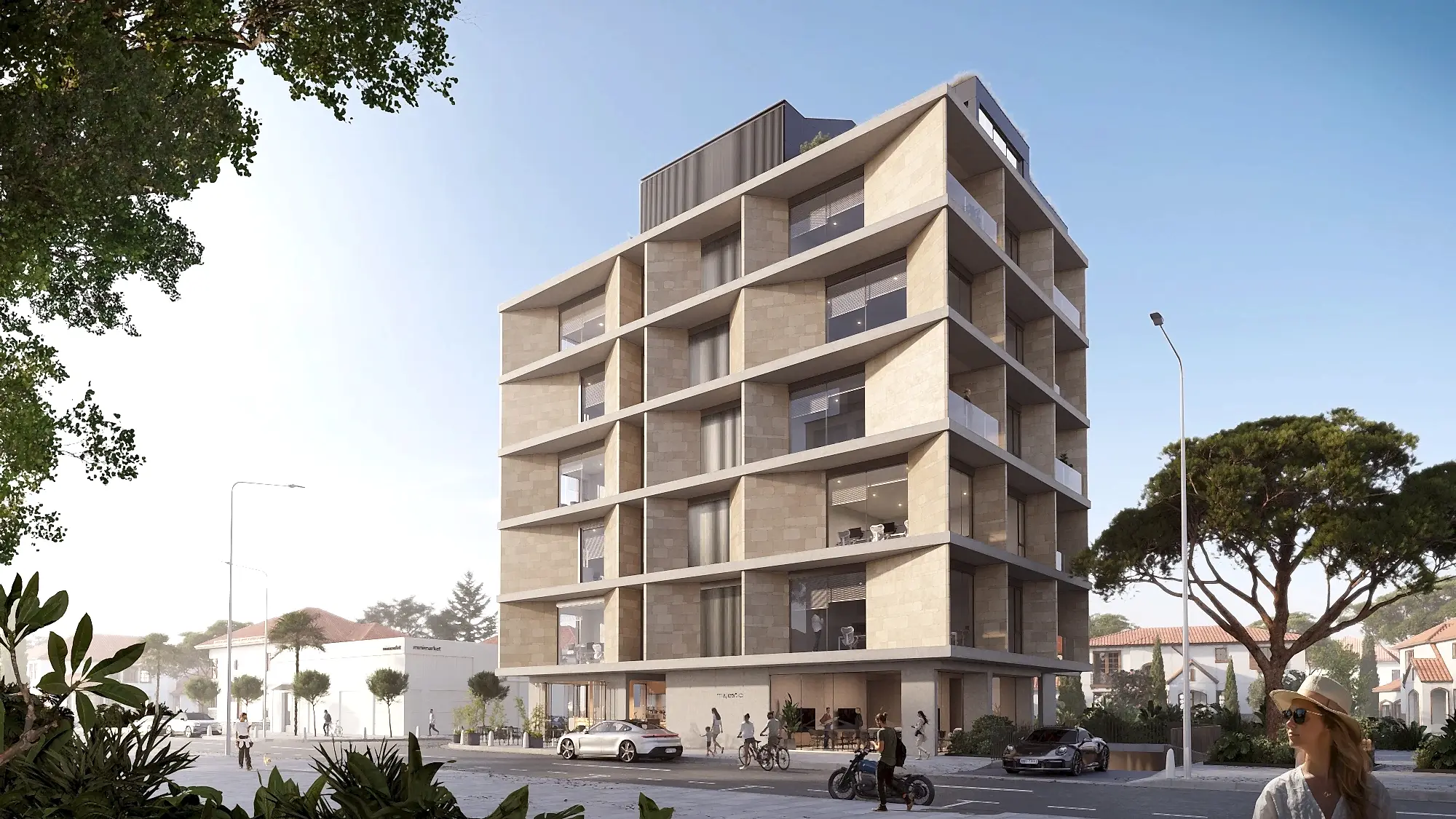 Paphos, MAJESTIC'te ofis binası